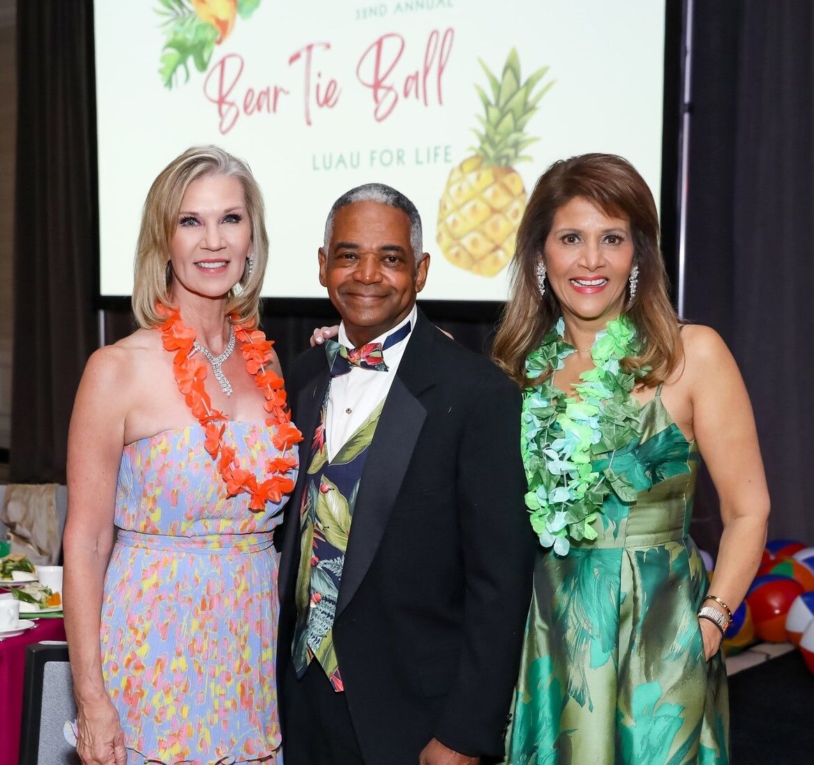 Tracy Scurto, Wayne Johnson and Sylvia Perez (Mistress of Ceremonies). (Mila Samokhina photo)